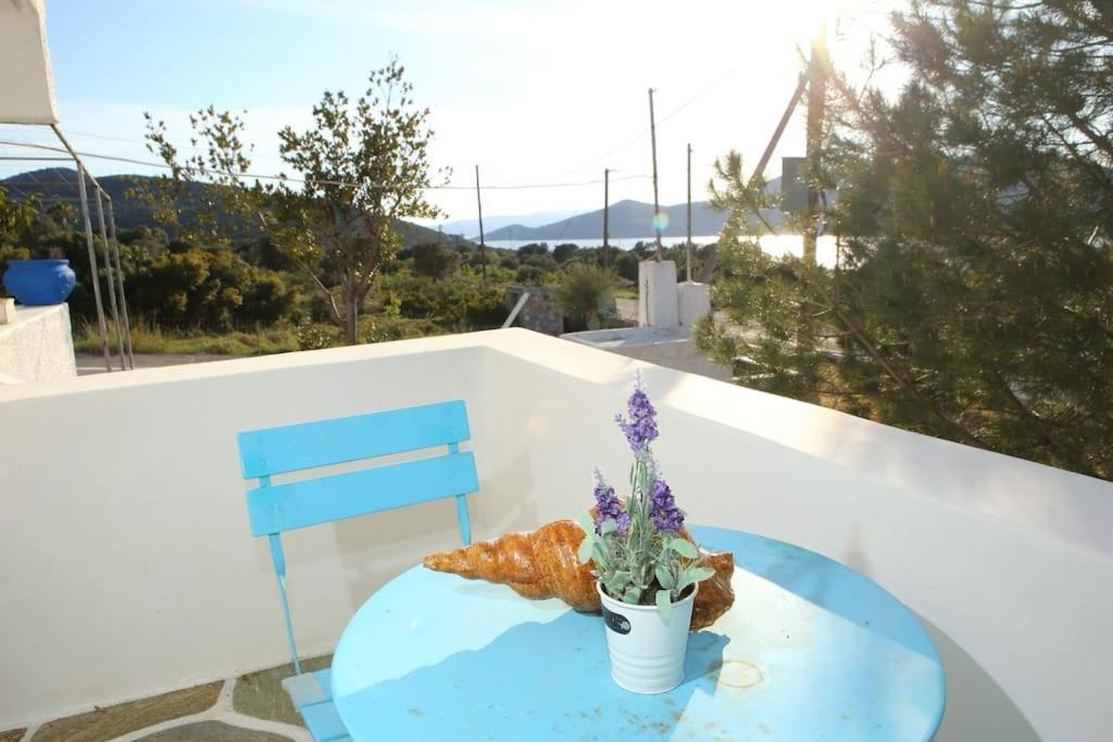 White Villa In Olive Trees And Seaview To Panagia Almiropotamos Exterior photo