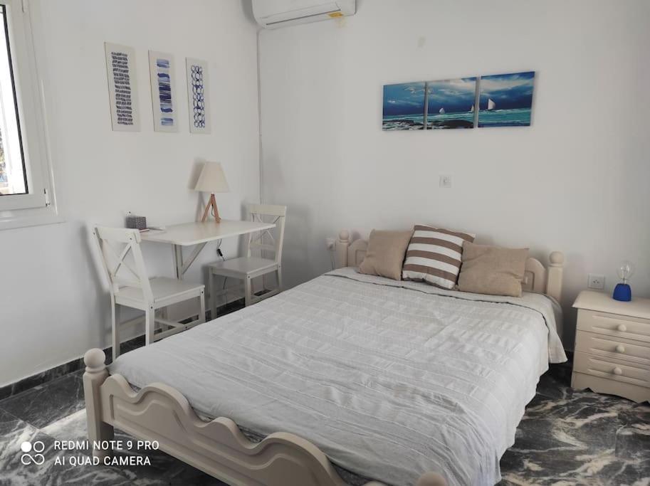 White Villa In Olive Trees And Seaview To Panagia Almiropotamos Exterior photo